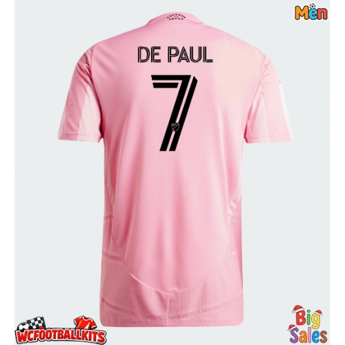 Inter Miami Rodrigo De Paul #7 Replica Home Stadium Shirt 2026-27 Short Sleeve